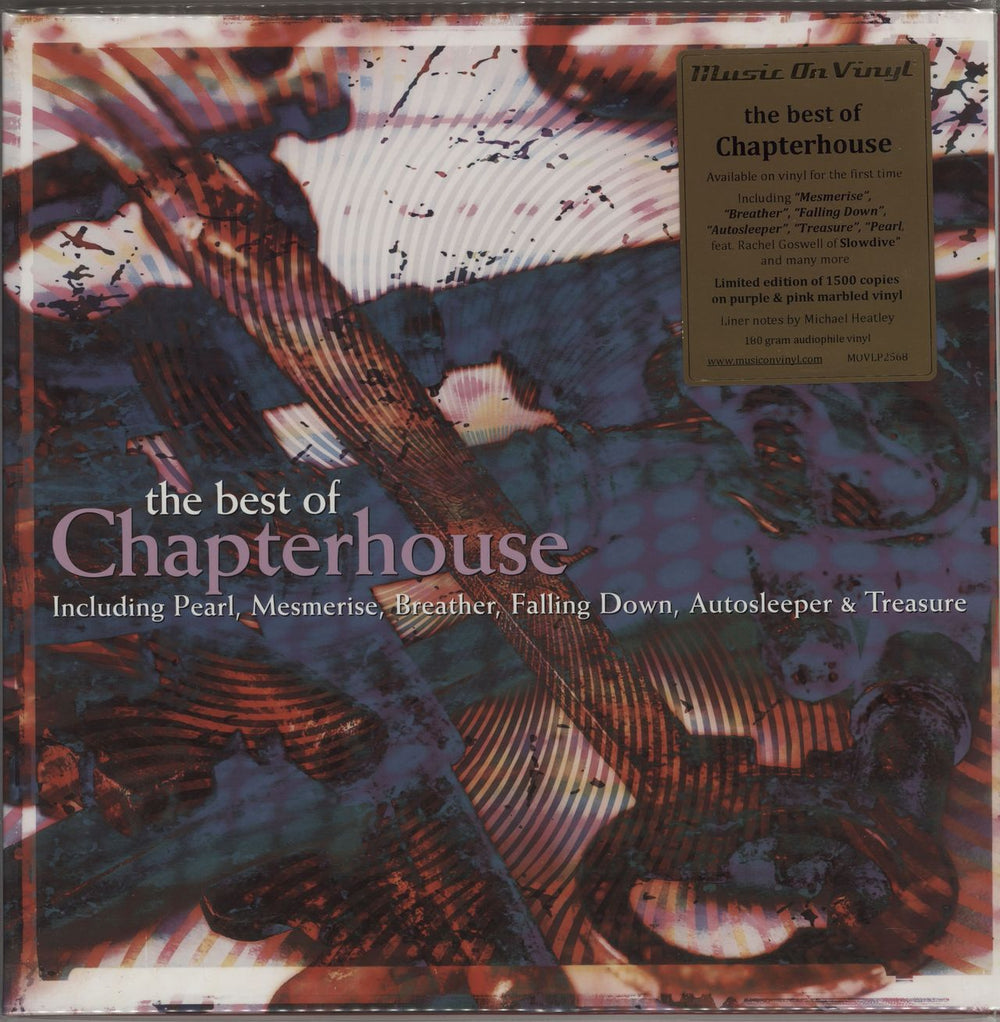 Chapterhouse The Best Of Chapterhouse - 180 Gram Purple & Pink Marble Vinyl UK 2-LP vinyl record set (Double LP Album) MOVLP2568