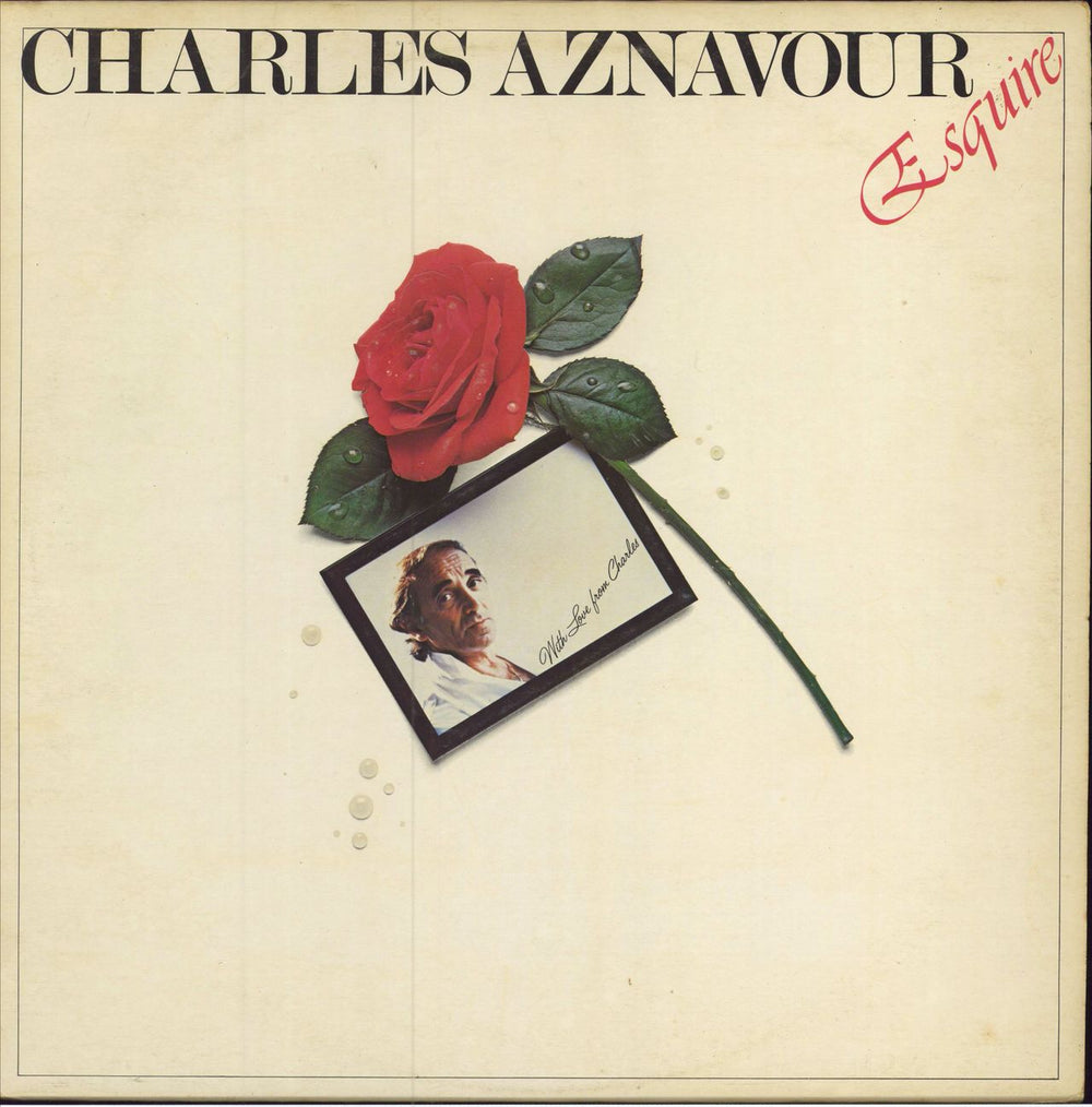 Charles Aznavour Charles Aznavour Esquire UK vinyl LP album (LP record) MAMS1006