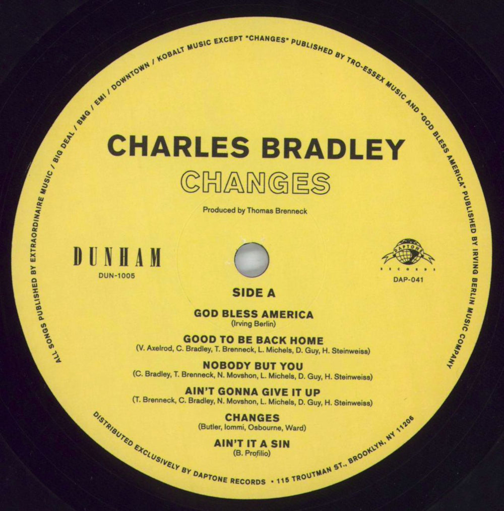 Charles Bradley Changes US vinyl LP album (LP record) 2XCLPCH817759