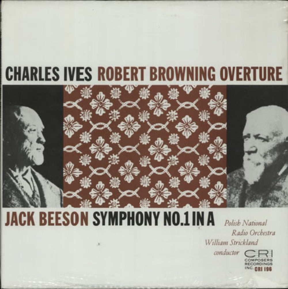 Charles Ives Robert Browning Overture - Sealed US vinyl LP album (LP record) CRI196