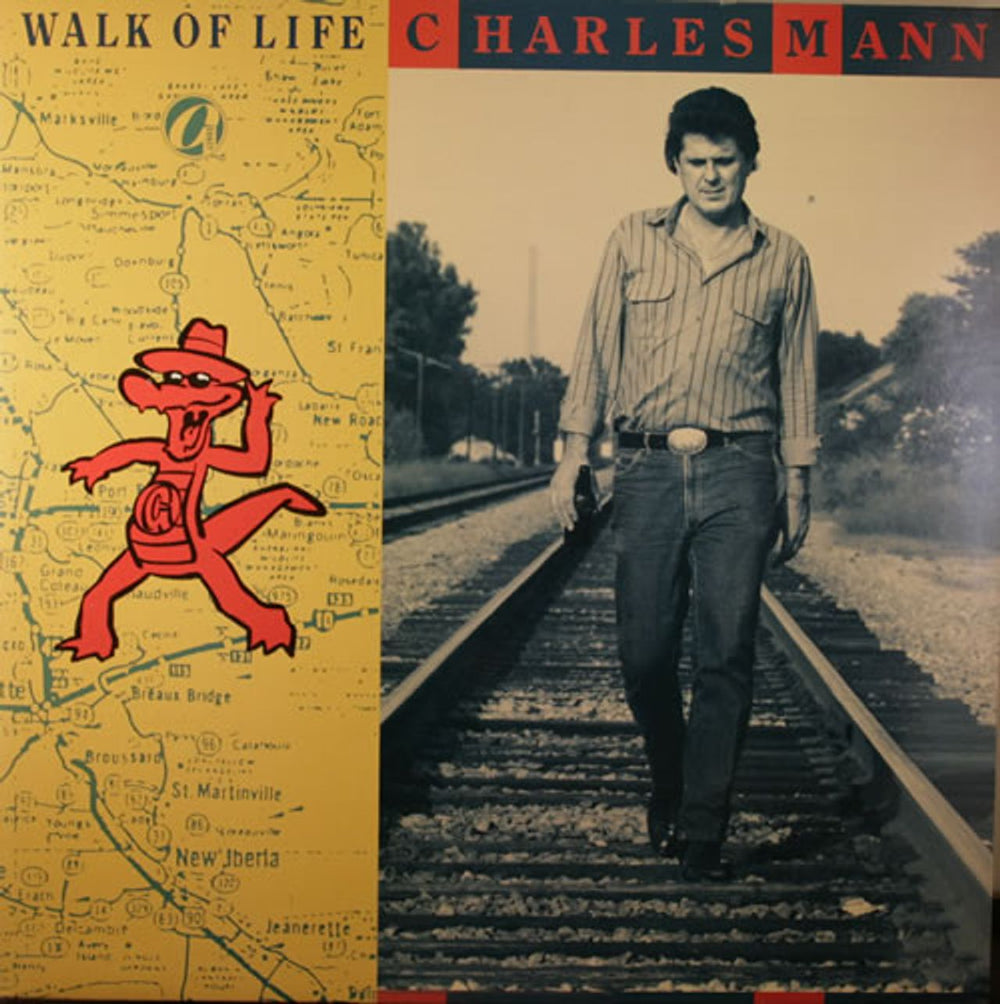 Charles Mann (Country) Walk Of Life UK vinyl LP album (LP record) GUMBO002