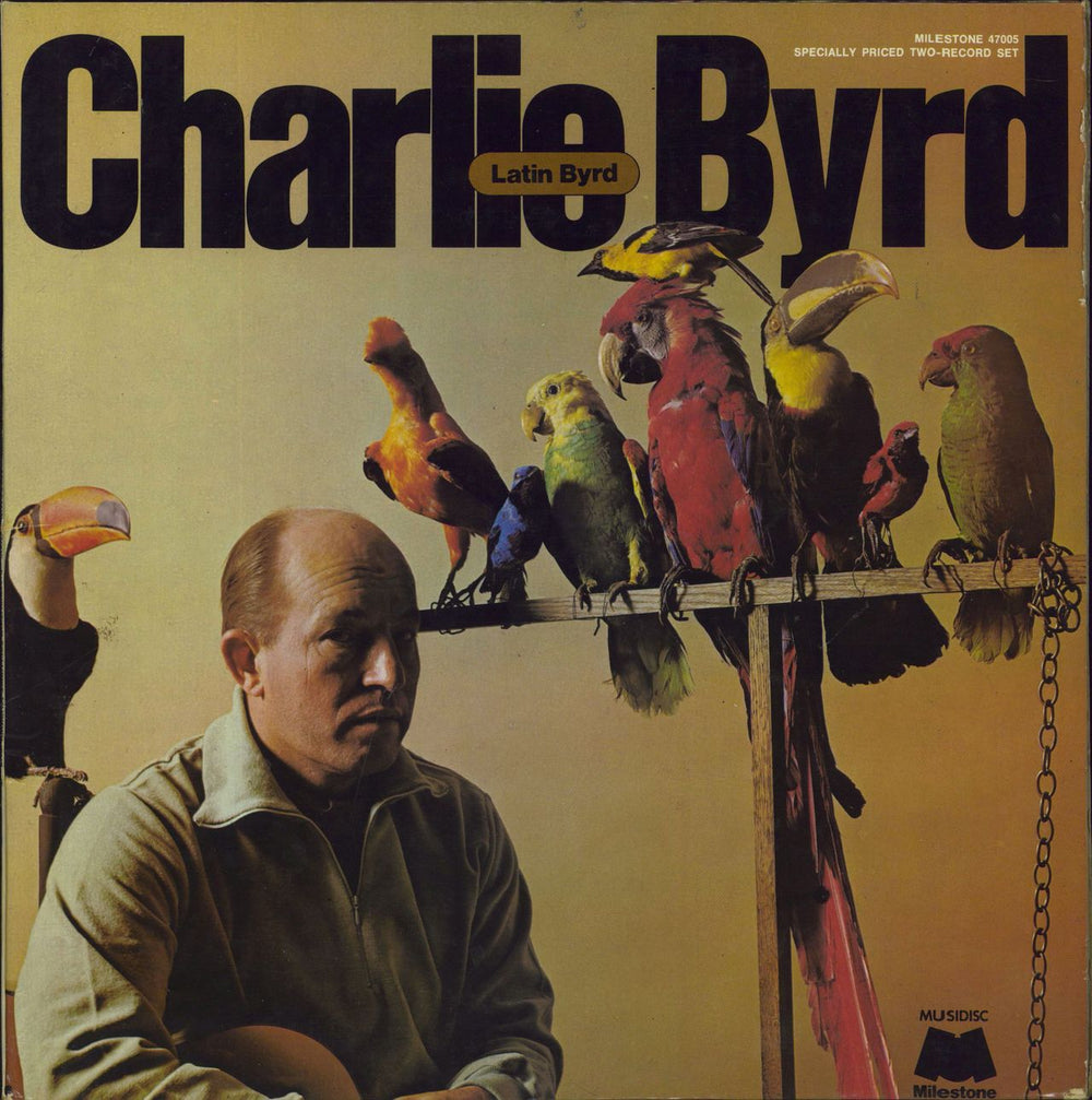 Charlie Byrd Latin Byrd French 2-LP vinyl record set (Double LP Album) 47005