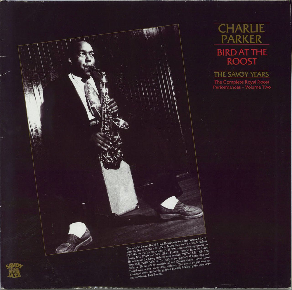 Charlie Parker Bird At The Roost - Volume Two - EX German 2-LP vinyl record set (Double LP Album) WL70825(2)