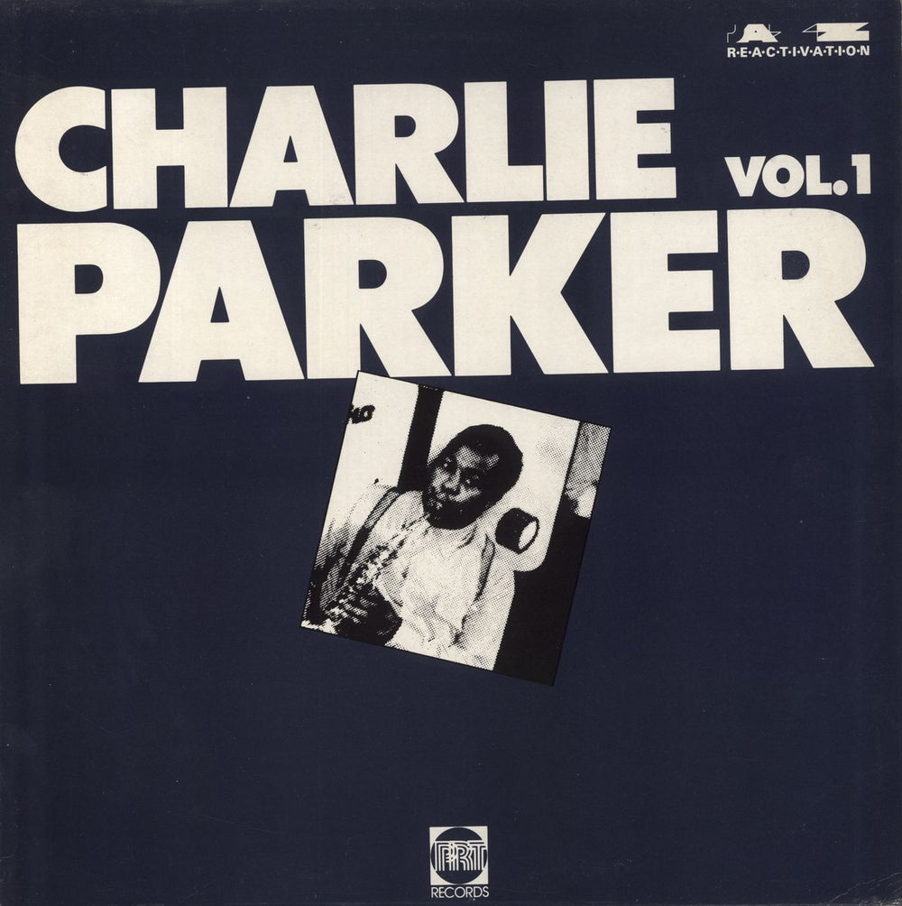 Charlie Parker Charlie Parker Vol.1 UK vinyl LP album (LP record) JR116