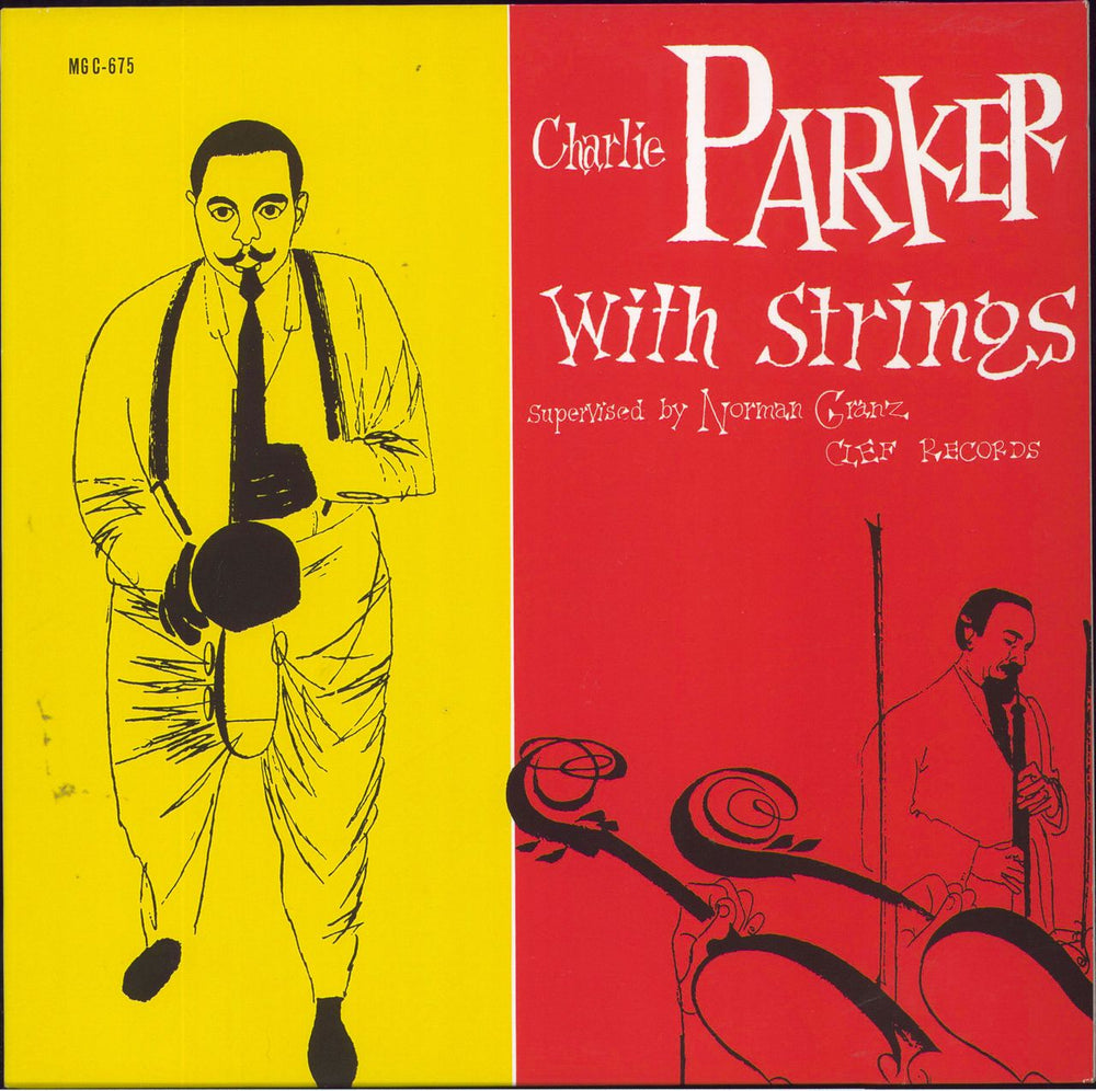 Charlie Parker Charlie Parker With Strings - 180gram UK vinyl LP album (LP record) MGC-675