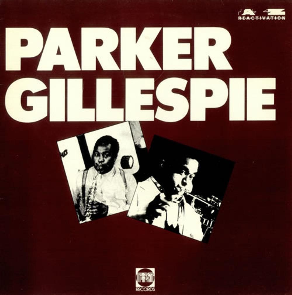 Charlie Parker Parker Gillespie UK vinyl LP album (LP record) JR101