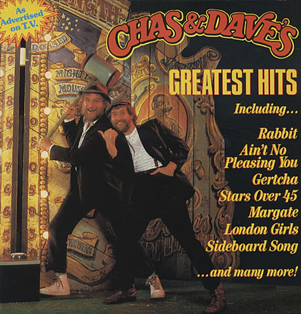 Chas & Dave Greatest Hits UK vinyl LP album (LP record) ROC913