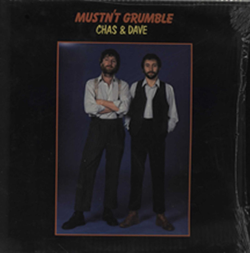 Chas & Dave Mustn't Grumble + 7" UK vinyl LP album (LP record) ROCKNEY909