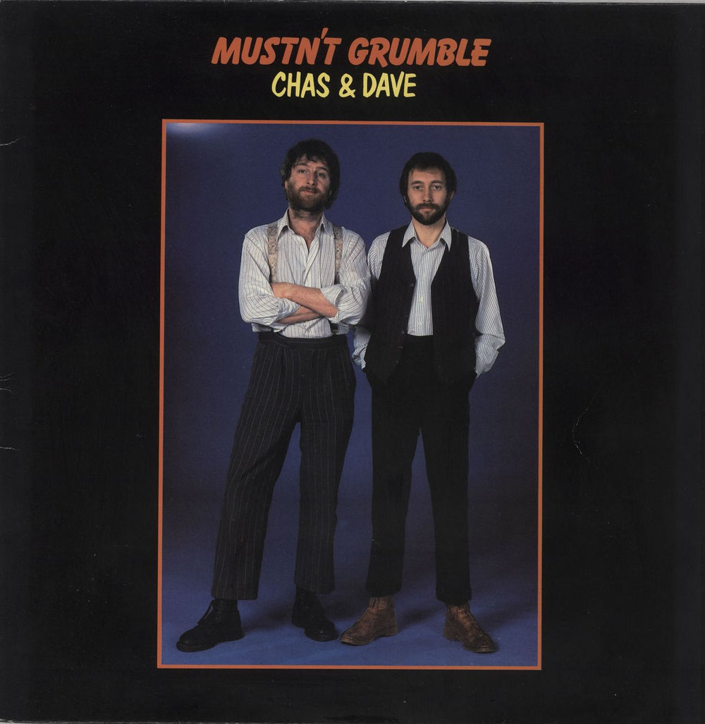 Chas & Dave Mustn't Grumble + Bonus 7" UK vinyl LP album (LP record) ROC909