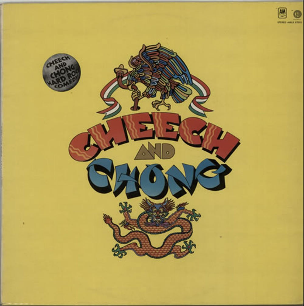 Cheech & Chong Cheech And Chong UK vinyl LP album (LP record) AMLS67010