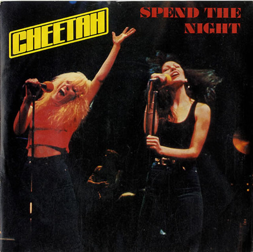 Cheetah (Rock) Spend The Night UK 7" vinyl single (7 inch record / 45) EPCA1646