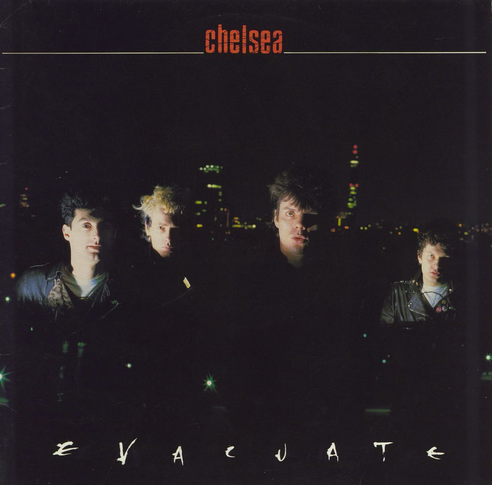 Chelsea Evacuate - EX UK vinyl LP album (LP record) SFLP7