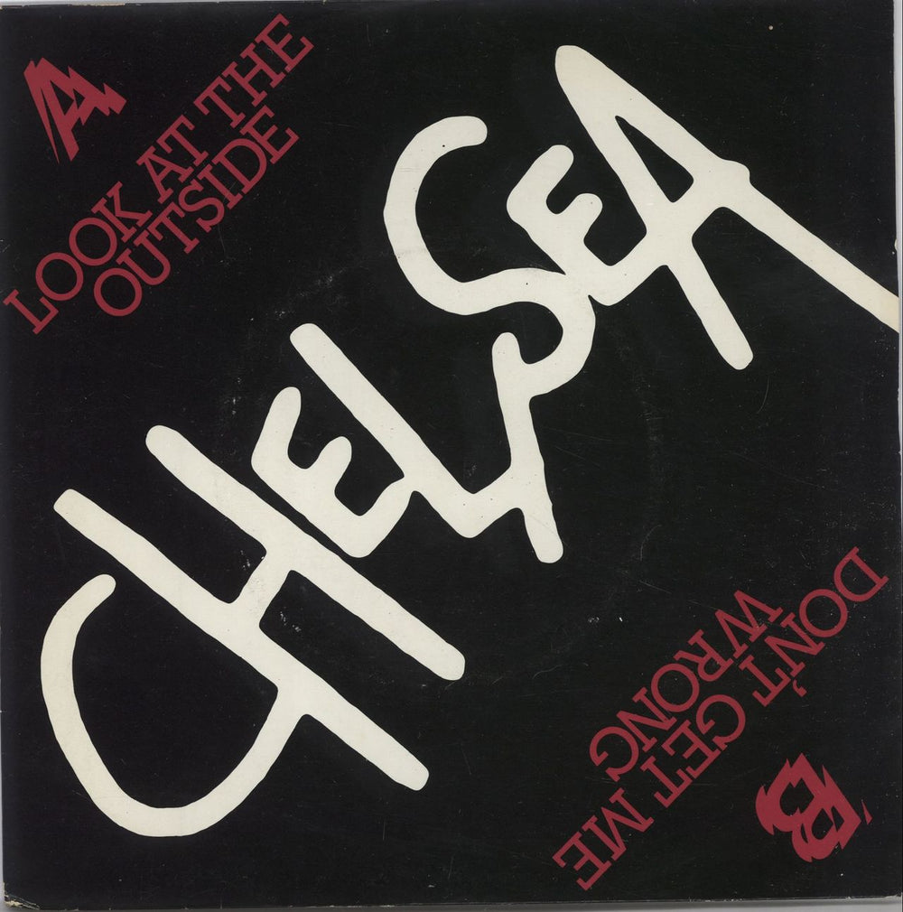 Chelsea Look At The Outside UK 7" vinyl single (7 inch record / 45) SF15