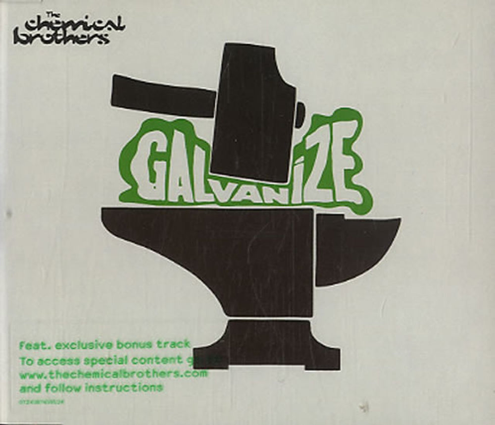 Chemical Brothers Galvanize - CD1 UK CD single (CD5 / 5") CHEMSD21