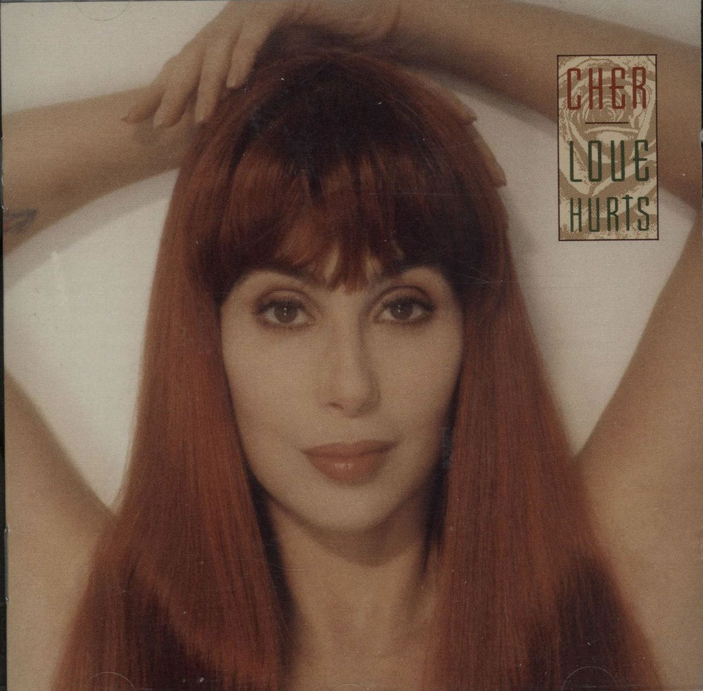 Cher Love Hurts - Alternate Sleeve German CD album (CDLP) GED24427