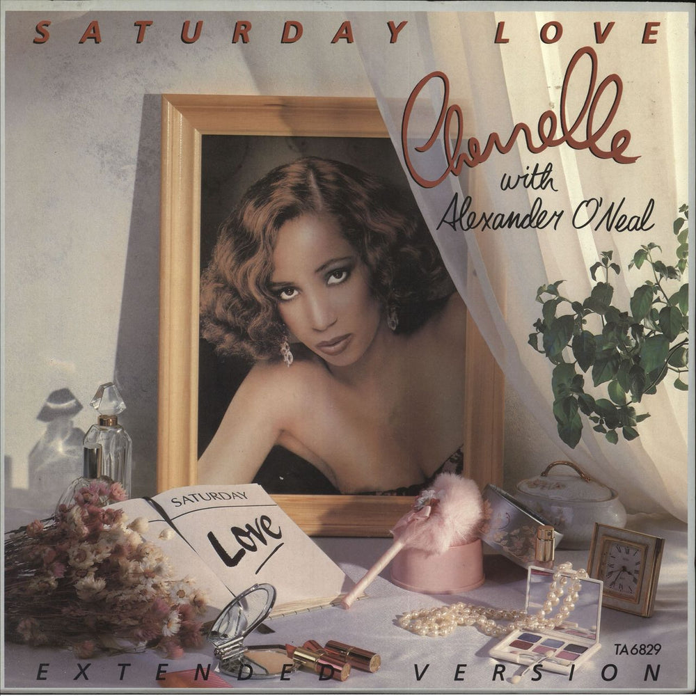 Cherrelle Saturday Love + p/s UK 12" vinyl single (12 inch record / Maxi-single) TA6829