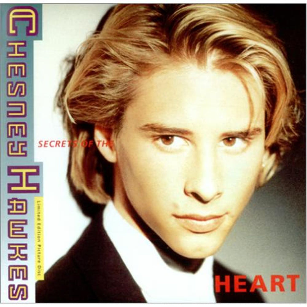 Chesney Hawkes Secrets Of The Heart UK 7" vinyl picture disc (7 inch picture disc single) CHSP3681