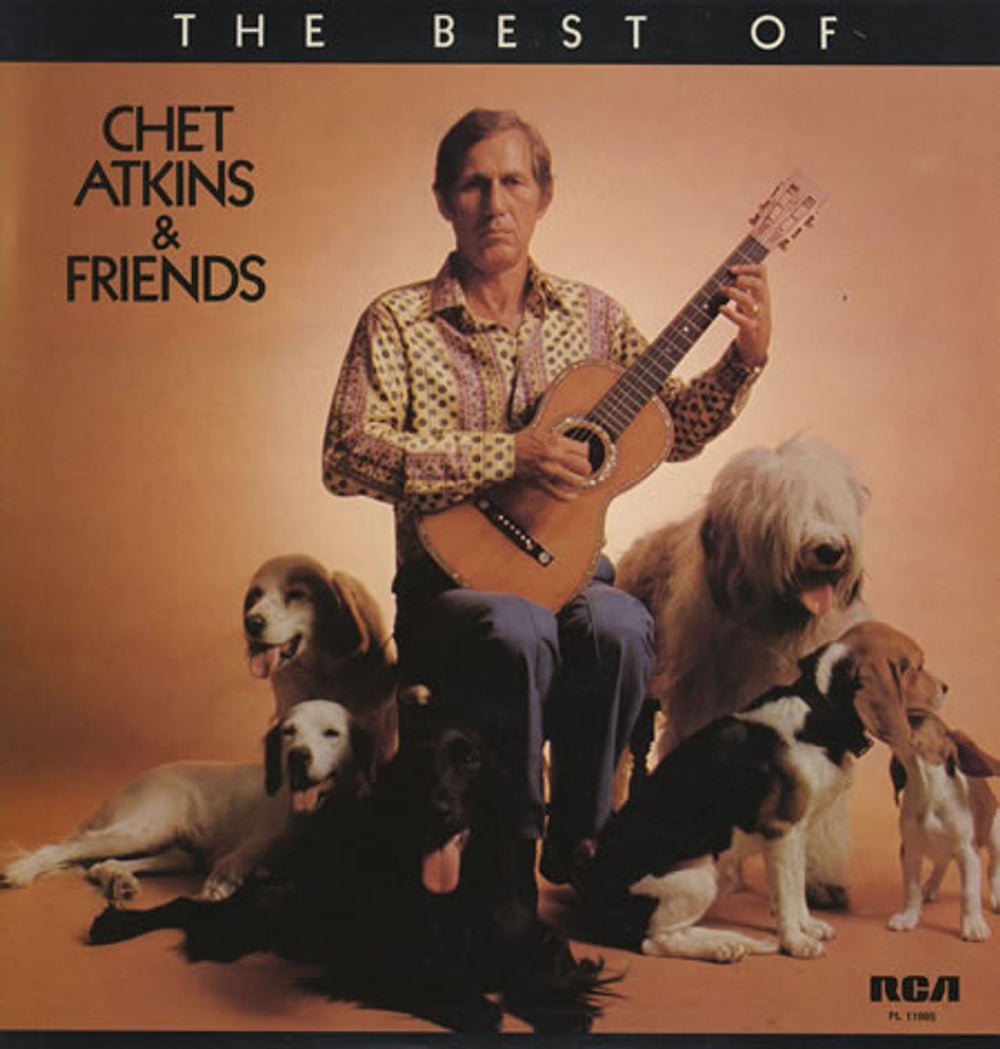 Chet Atkins The Best Of Chet Atkins & Friends UK vinyl LP album (LP record) PL11985