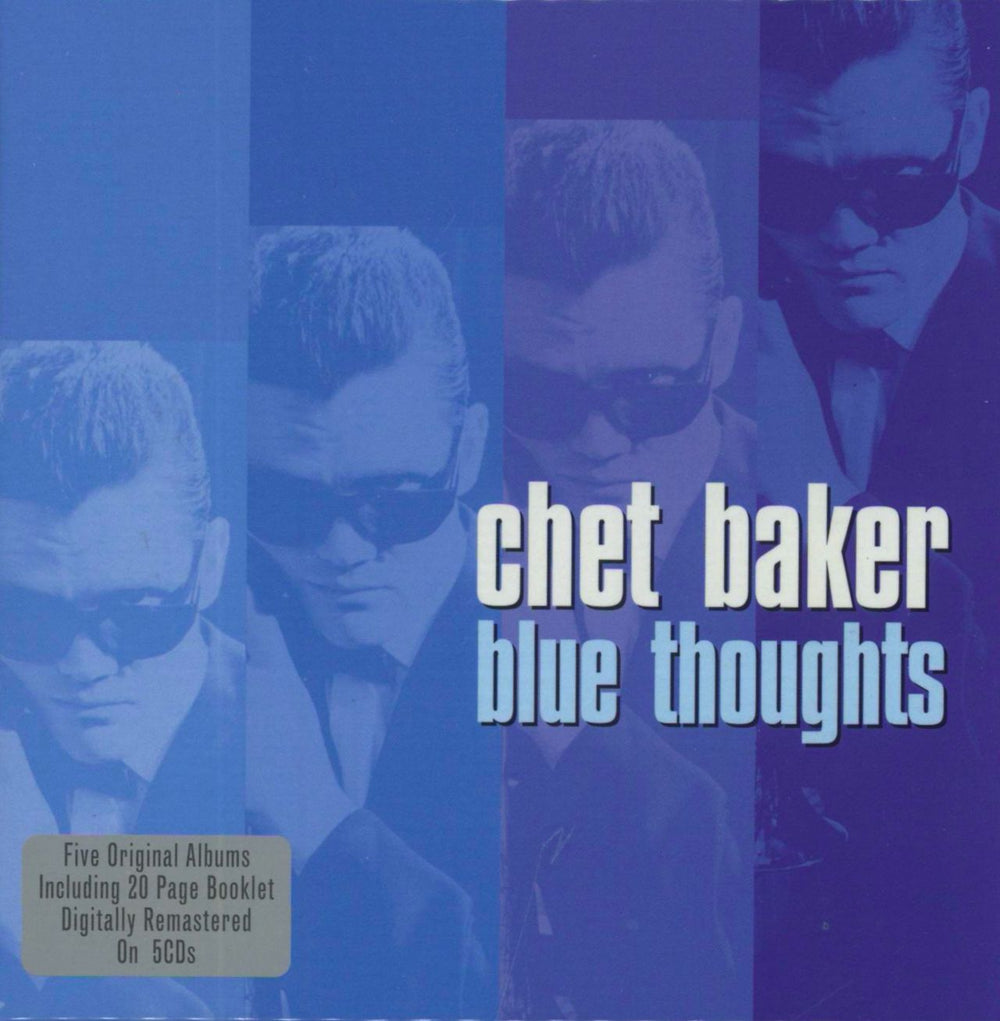 Chet Baker Blue Thoughts UK CD Album Box Set NOT5CD911