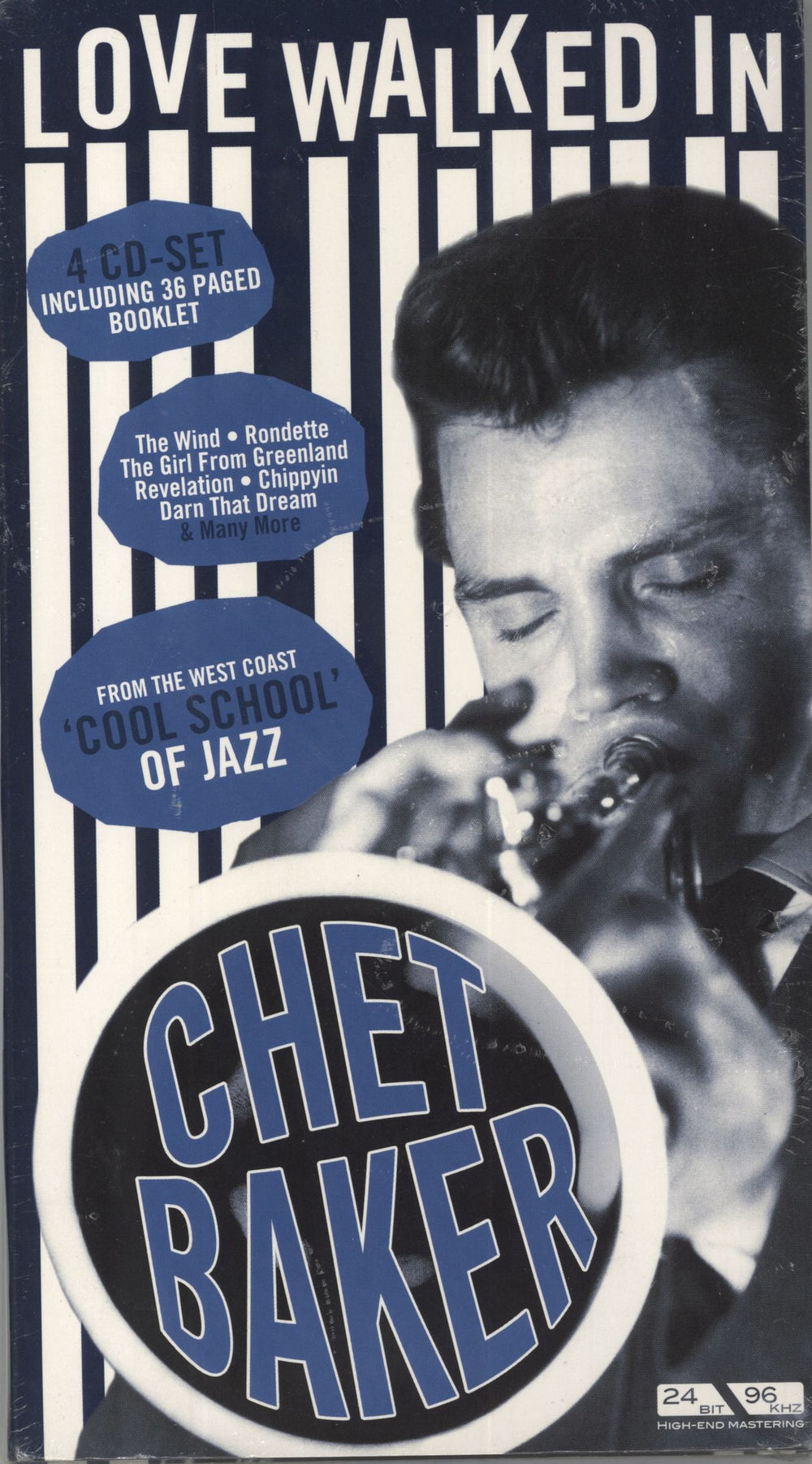 Chet Baker Love Walked In - 4 x CD Box Set German 4-CD album set 223610-354