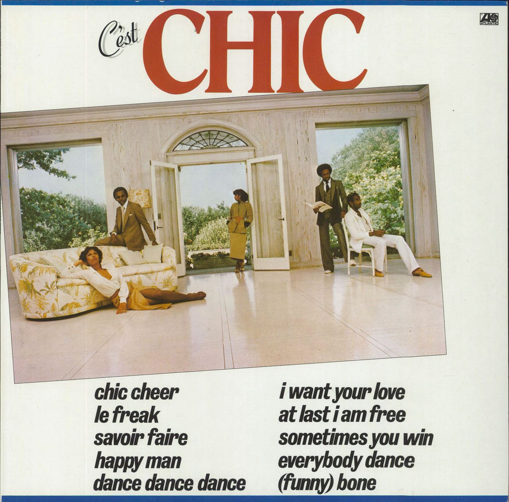 Chic C'est Chic - German p/s UK vinyl LP album (LP record) K50565