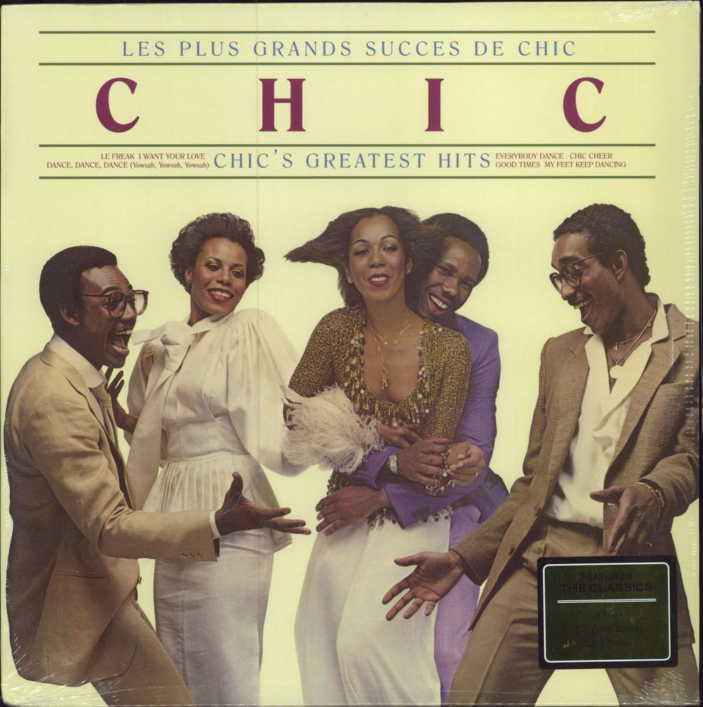 Chic Les Plus Grands Succes De Chic (Chic's Greatest Hits) - Sealed UK vinyl LP album (LP record) 081227944186