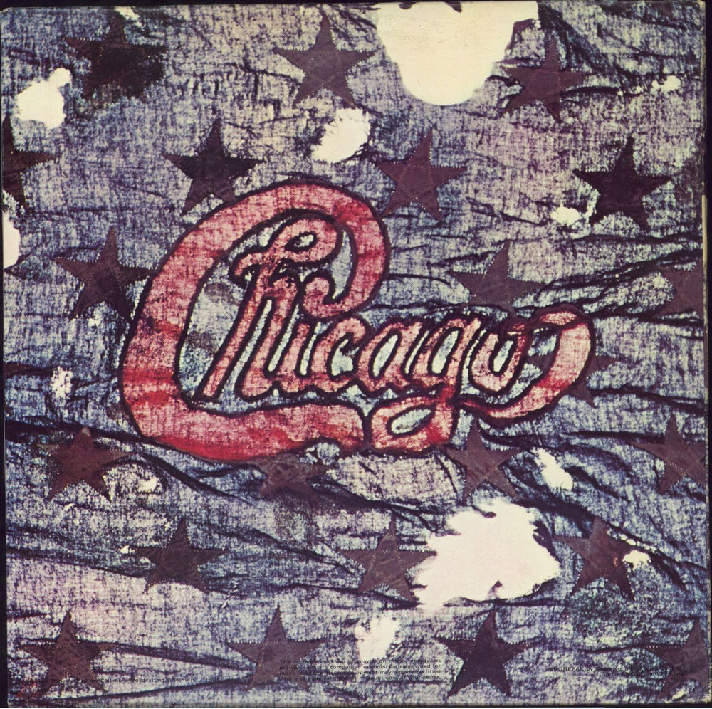 Chicago Chicago III + Poster - library sticker UK 2-LP vinyl record set (Double LP Album)