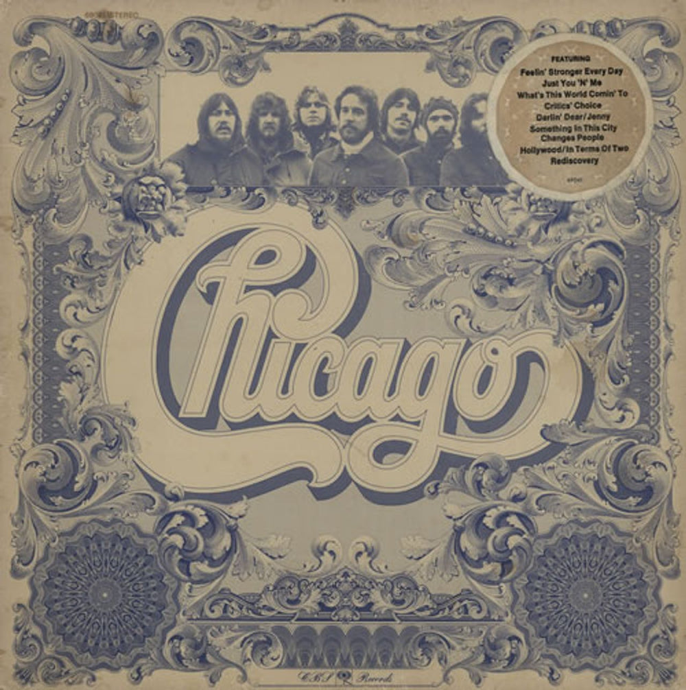 Chicago Chicago VI - Stickered Sleeve UK vinyl LP album (LP record) 69041