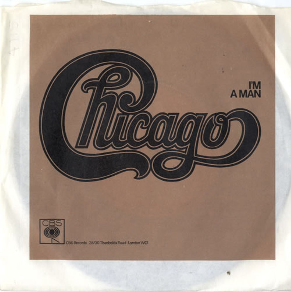 Chicago I'm A Man - P/S UK 7" vinyl single (7 inch record / 45) 4715