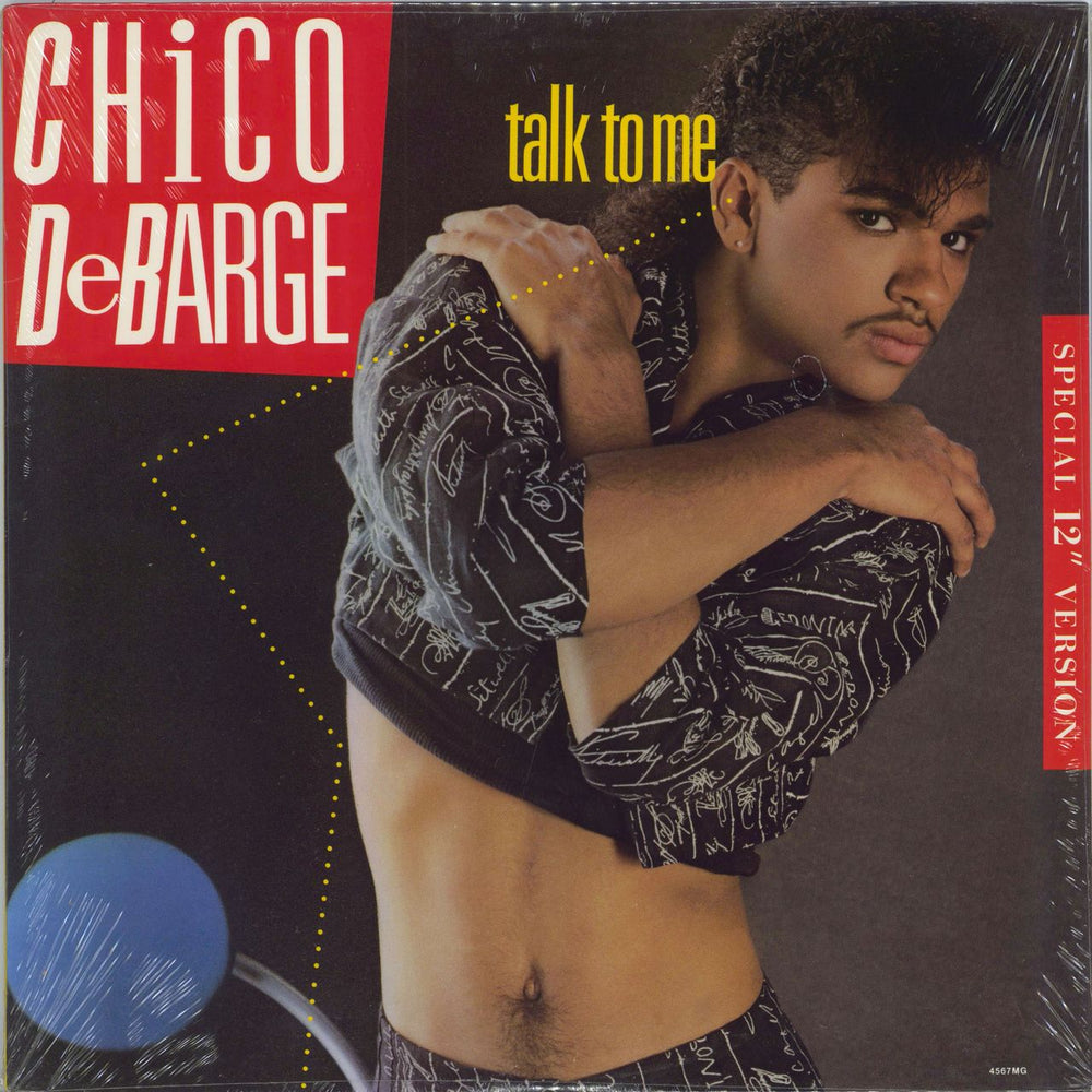 Chico DeBarge Talk To Me - Sealed US 12" vinyl single (12 inch record / Maxi-single) 4567MG