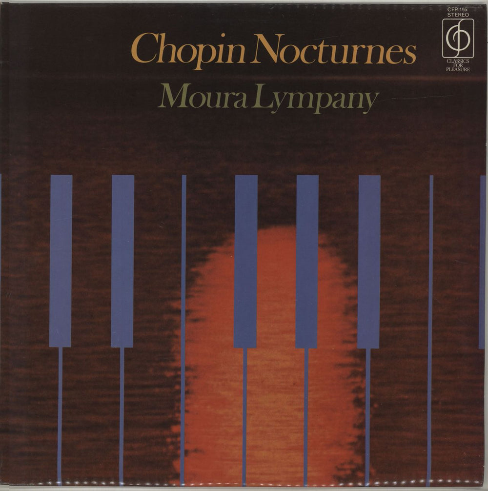 Chopin Chopin Nocturnes UK vinyl LP album (LP record) CFP195