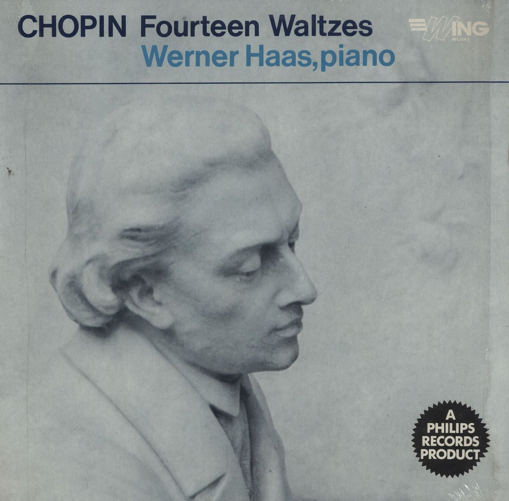 Chopin Fourteen Waltzes UK vinyl LP album (LP record) WL1143