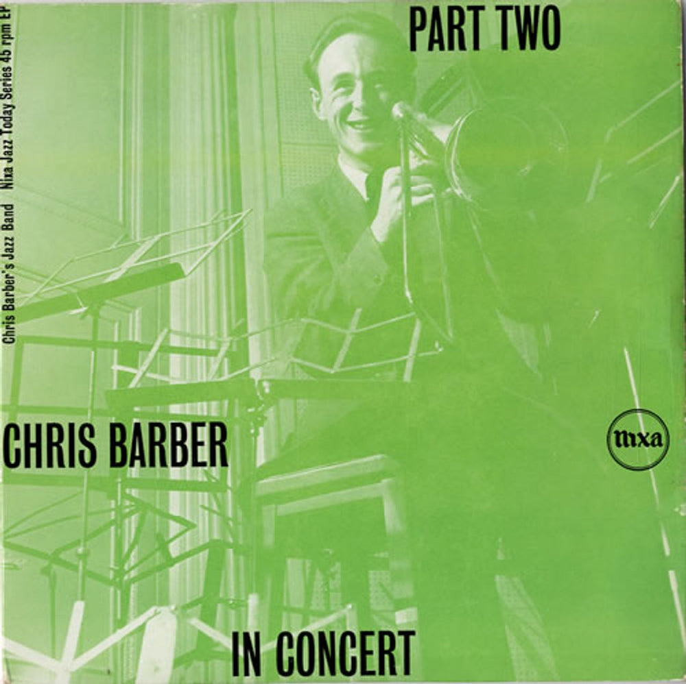 Chris Barber In Concert Part Two UK 7" vinyl single (7 inch record / 45) NJE1040