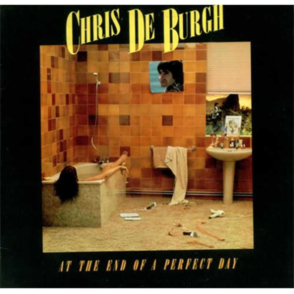 Chris De Burgh At The End Of A Perfect Day UK vinyl LP album (LP record) AMLH64647