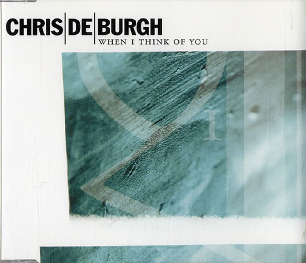 Chris De Burgh When I Think Of You UK Promo CD single (CD5 / 5") CDEB1