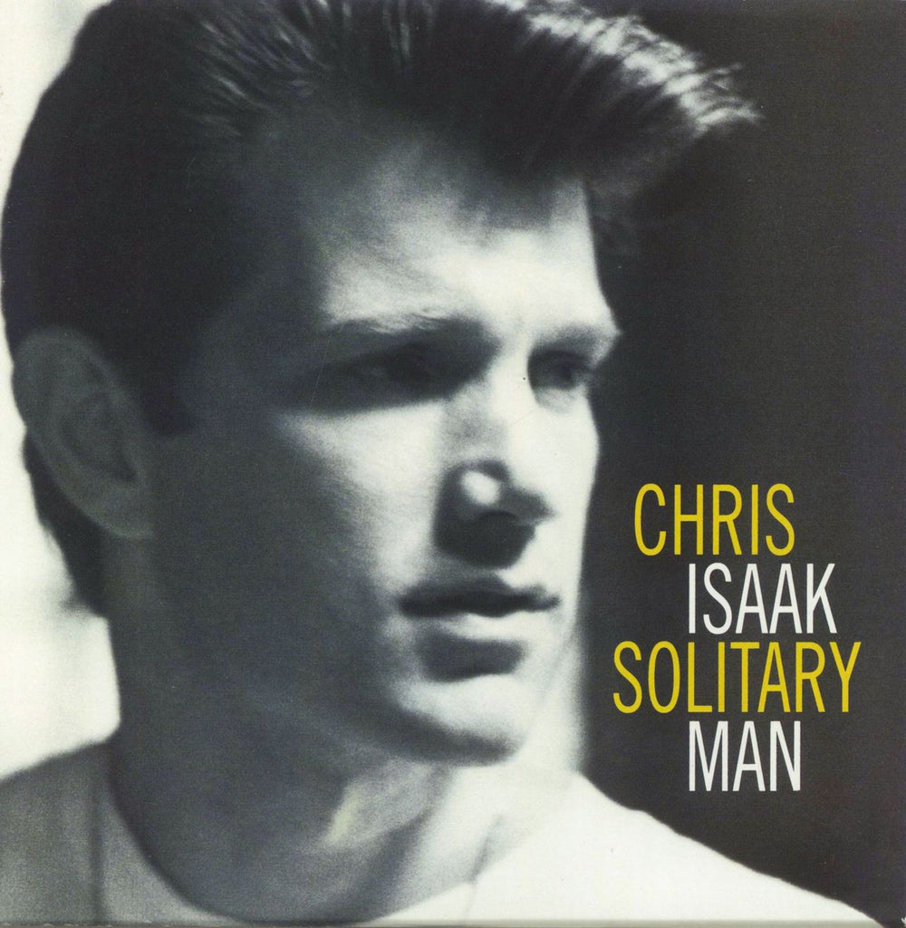 Chris Isaak Solitary Man UK 7" vinyl single (7 inch record / 45) W0202