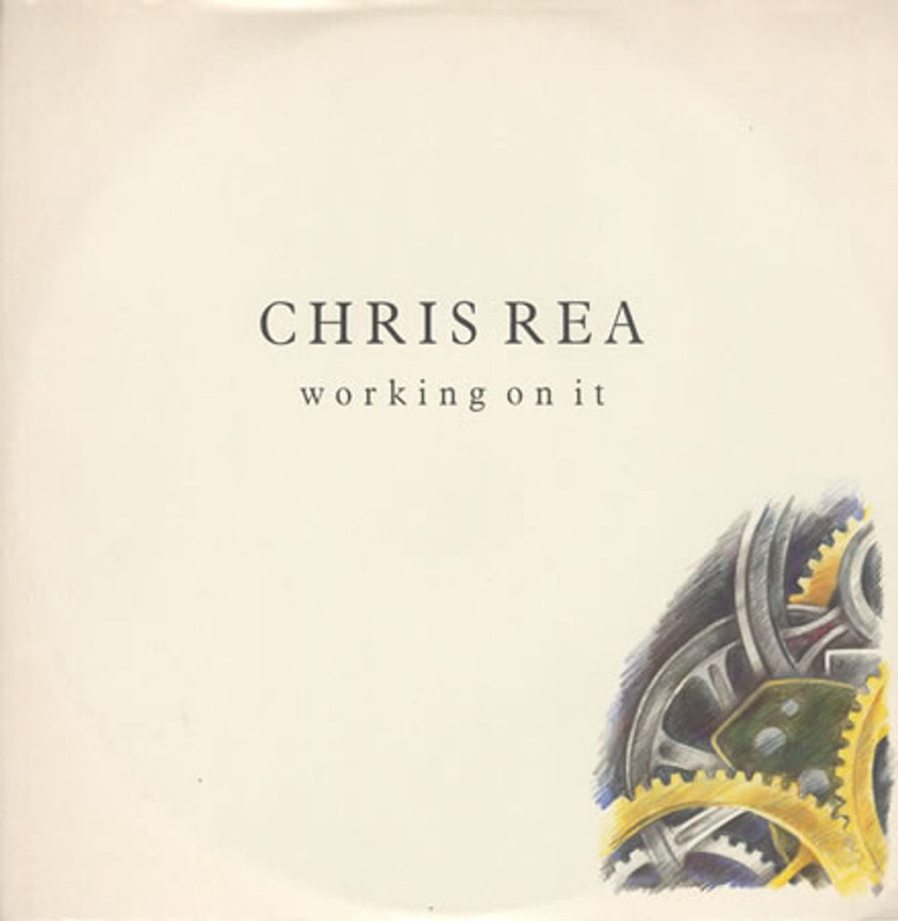 Chris Rea Working On It UK 12" vinyl single (12 inch record / Maxi-single) YZ350T