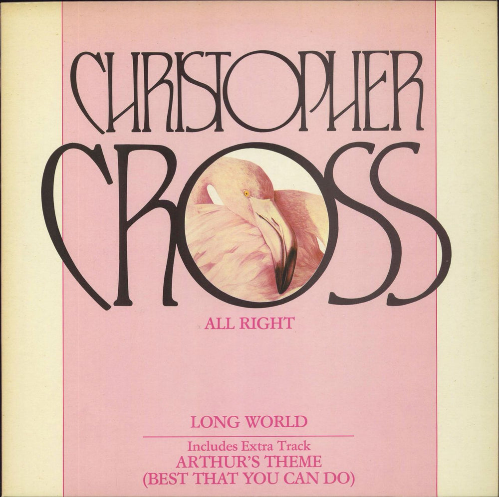 Christopher Cross All Right UK 12