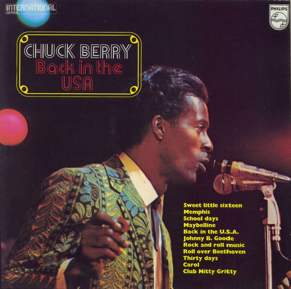 Chuck Berry Back In The USA UK vinyl LP album (LP record) 6336216