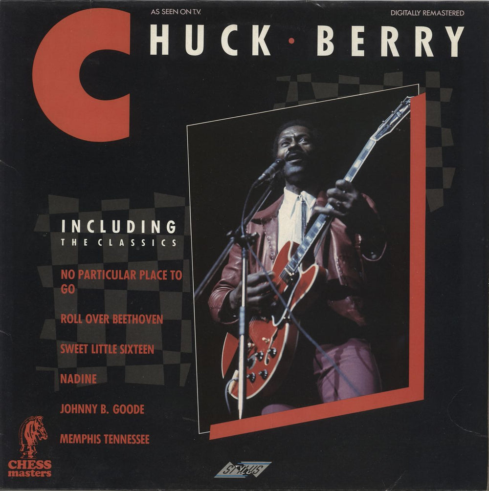 Chuck Berry Chess Masters UK vinyl LP album (LP record) SMR848