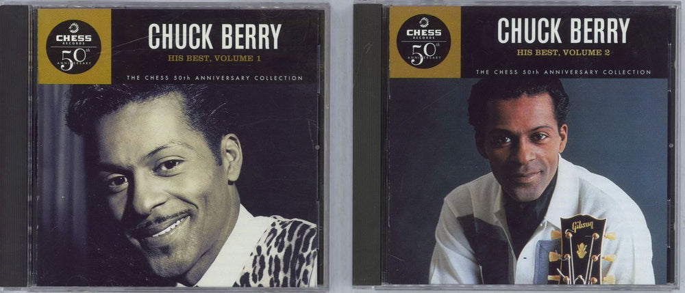 Chuck Berry His Best, Volume 1 & 2 US 2 CD album set (Double CD) CHD-9371/9381