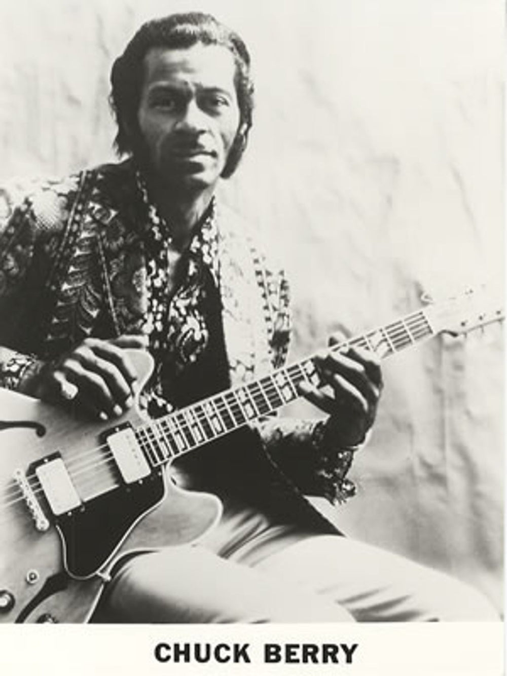 Chuck Berry Publicity Photograph UK Promo photograph PHOTOGRAPH