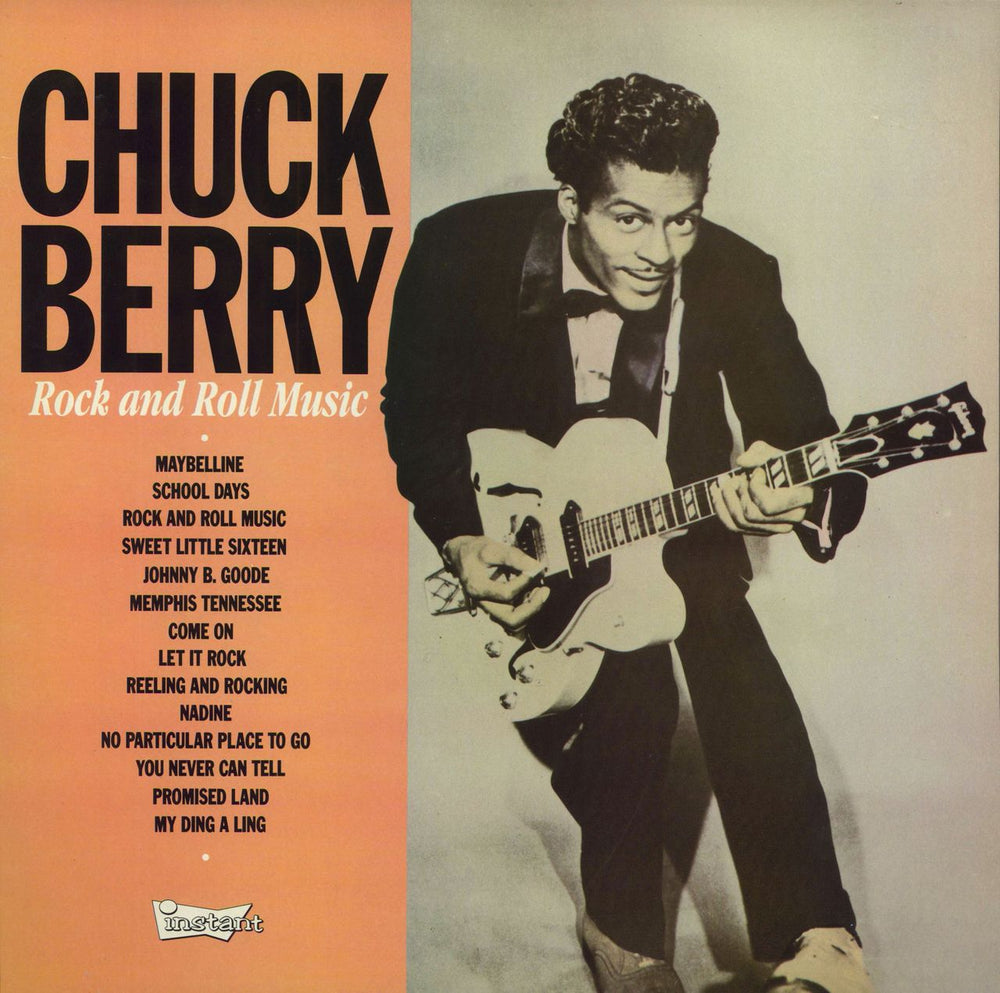 Chuck Berry Rock & Roll Music Belgian vinyl LP album (LP record) INS5002