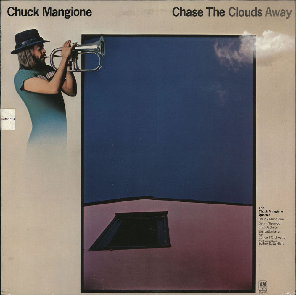 Chuck Mangione Chase The Clouds Away US vinyl LP album (LP record) SP-4518