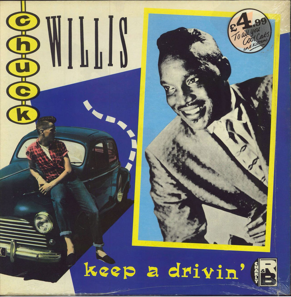 Chuck Willis Keep A Drivin' UK vinyl LP album (LP record) CRB1074