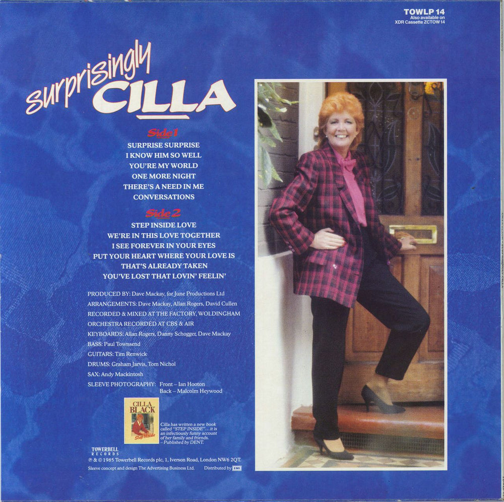 Cilla Black Surprisingly Cilla - Autographed UK vinyl LP album (LP record)