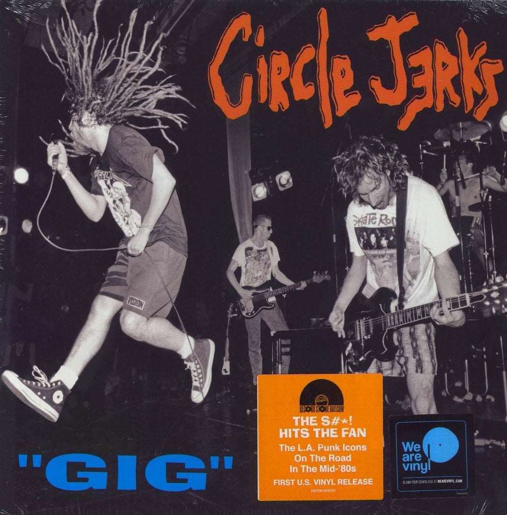 Circle Jerks Gig - RSD - Sealed US vinyl LP album (LP record) 19075819281