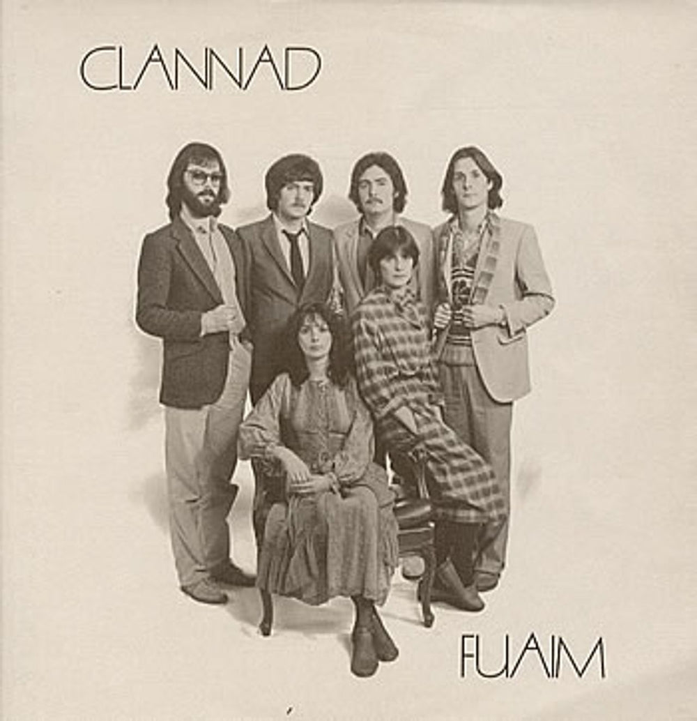 Clannad Fuaim + Insert Irish vinyl LP album (LP record) TARA3008