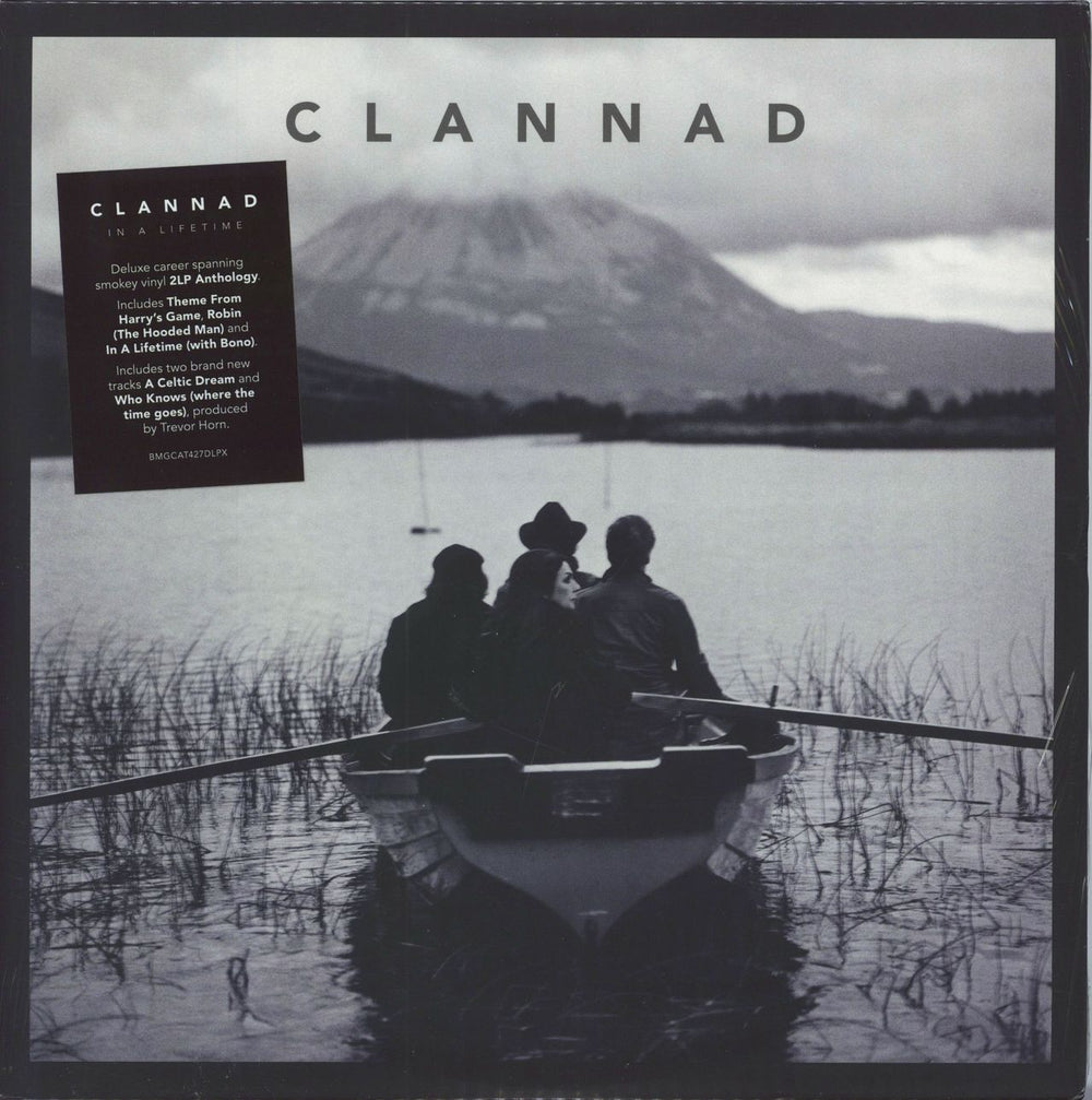 Clannad In A Lifetime - Smokey Vinyl - Sealed UK 2-LP vinyl record set (Double LP Album) BMGCAT427DLPX