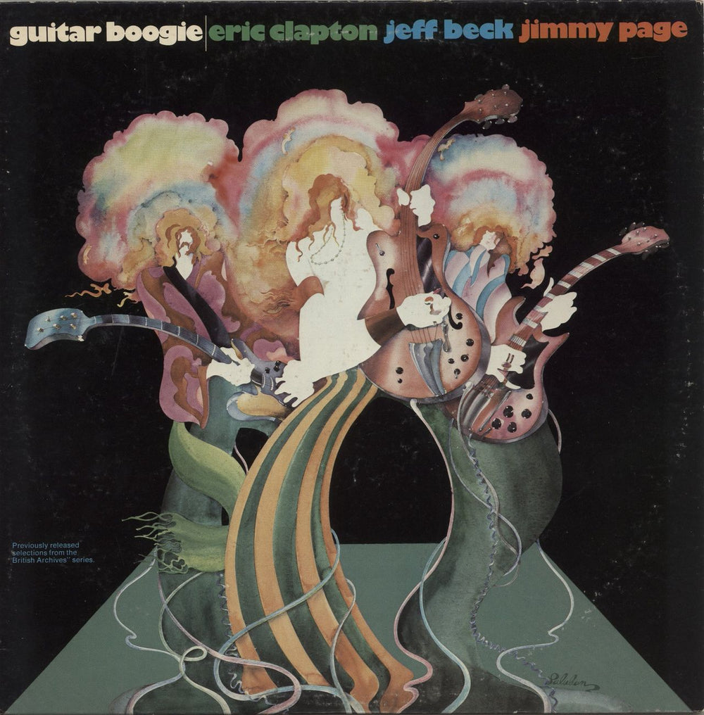 Clapton, Beck & Page Guitar Boogie US vinyl LP album (LP record) LSP-4624(E)
